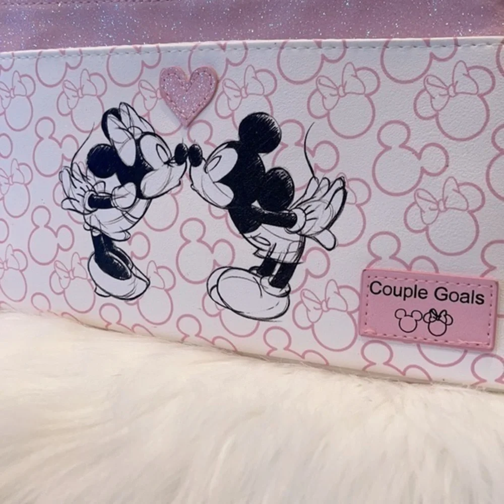Disney Mickey & Minnie Mouse Make Up Bag Cosmetics Set (2pc) - Picture 2 of 5
